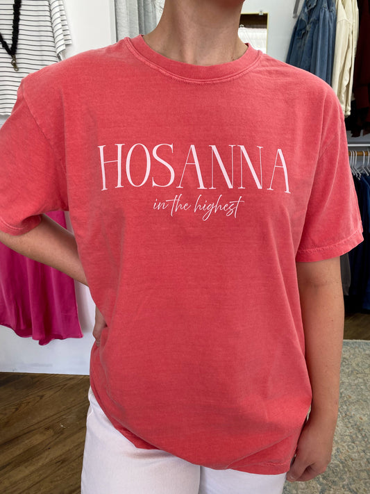 Hosanna Tee - Watermelon