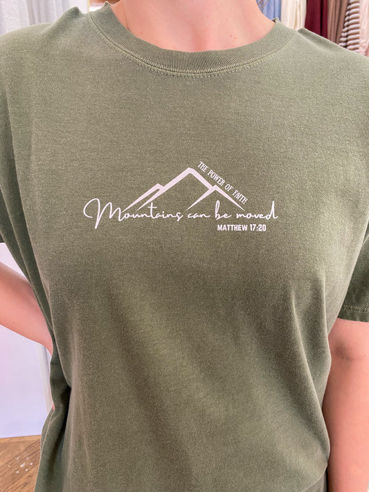 The Power of Faith Tee - Hemp