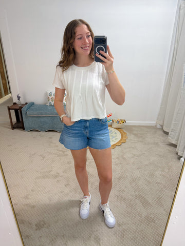 Hollyn Medium Wash Jean Shorts