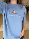 Too Cool for British Rule Tee - Blue Jean