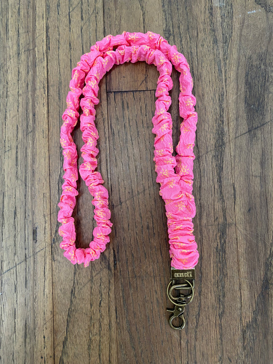 Madalynn Sunshine Lanyard - Pink