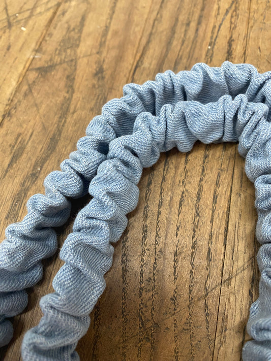 Madalynn Baby Blue Jean Lanyard