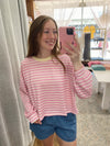 Lana Striped Ribbed Set - Top