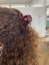Jess Swirl Claw Clip - Magenta