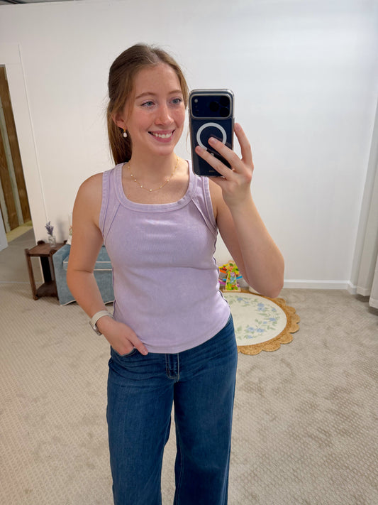 Hattie Mineral Washed Tank