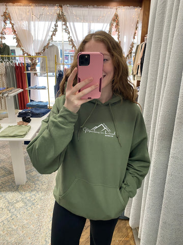 The Power of Faith Hoodie - Military Green