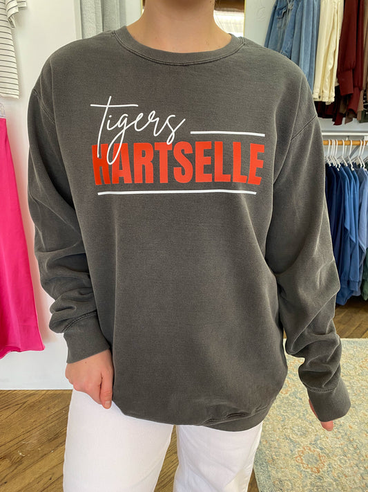 Hartselle Tigers Sweatshirt - Pepper