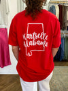 Hartselle Pocket Tee - Red