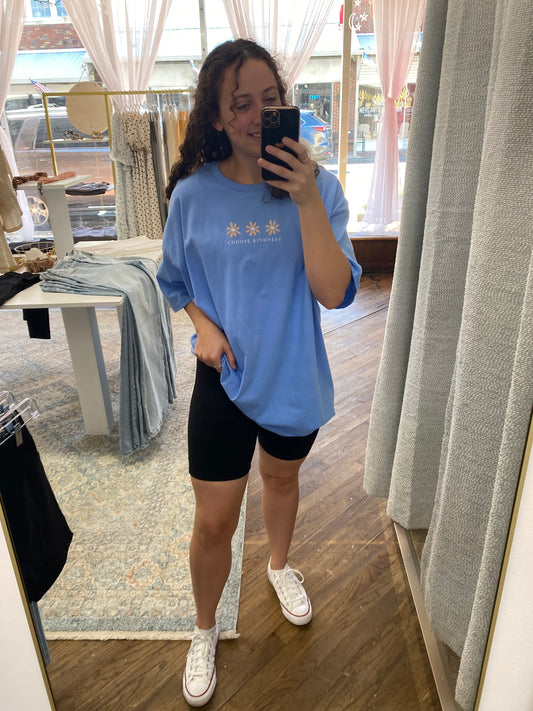 Choose Kindness Tee - Carolina Blue