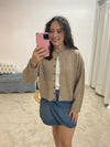 Liz Lightweight Button Down Knit Cardigan