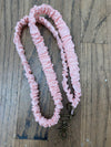 Madalynn Lovely Stripes Scrunchie Lanyard - Pink