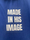 Made in His Image Tee - Navy