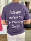 Nothing Compares Tee - Grape