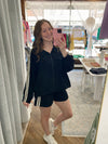 Grayson Zip Up Jacket - Black