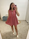 Rowan Mini Stripe Bowknot Dress