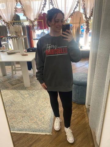 Hartselle Tigers Sweatshirt - Pepper