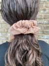 Marla Jumbo Scrunchie - Light Tan