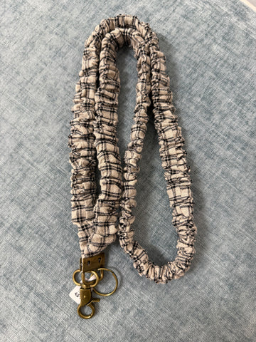 Madalynn Wintertime Flannel Lanyard