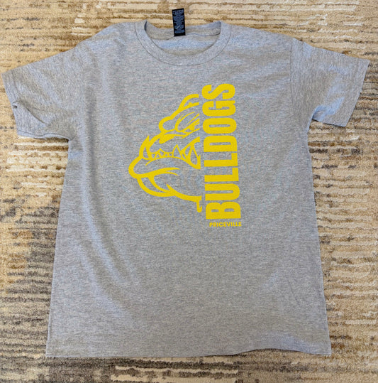 Priceville Mascot Youth Tee - Sports Grey