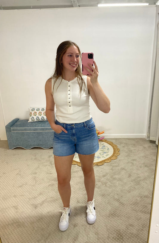 Hollyn Medium Wash Jean Shorts