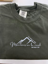 The Power of Faith Tee - Moss Green