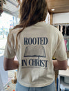 Rooted in Christ Boxy Tee - Ivory