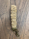 Mustard Gingham Keychain