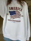 America 250th Sweatshirt - White