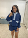 Lennox Color Blocked Active Pullover Top