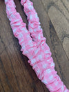 Madalynn Pink Gingham Lanyard