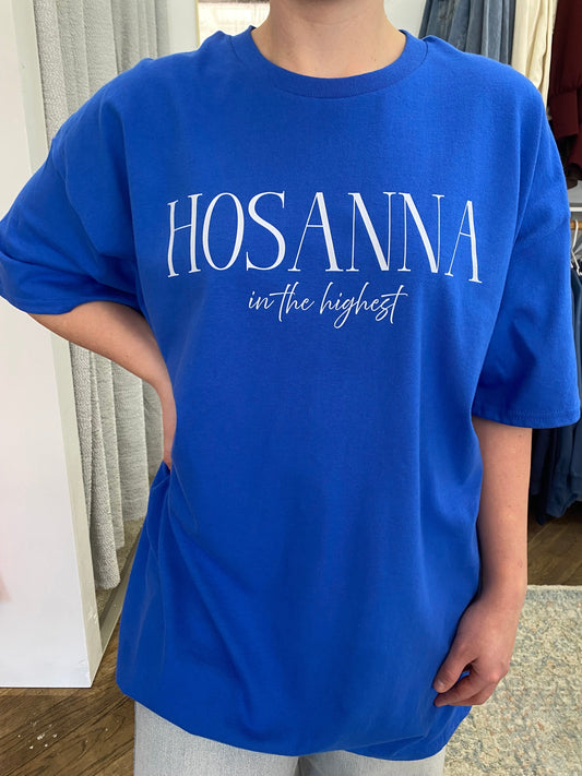 Hosanna Tee - Blue