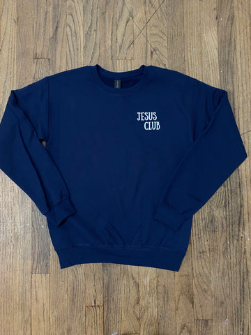 Jesus Club Sweatshirt - Navy