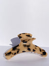 Chole Skinny Claw Clip - Tan Tortoise