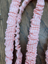 Madalynn Lovely Stripes Scrunchie Lanyard - Pink