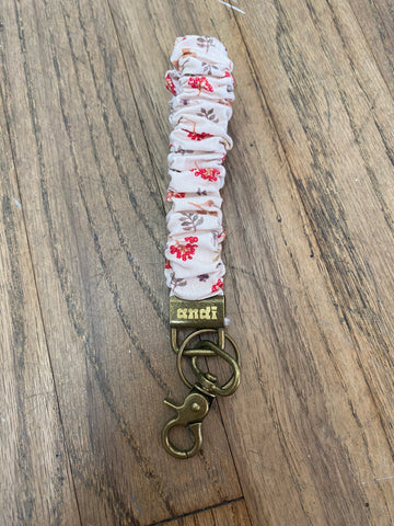 Fall Floral Keychain