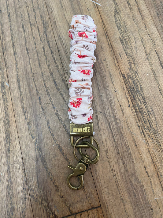 Fall Floral Keychain