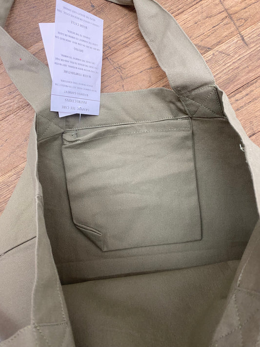 Consider the Lilies Tote - Olive