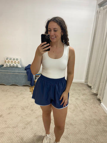 Lennox Color Blocked Active Shorts
