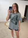 Bulldog Mascot Mineral Tee
