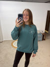Consider the Lilies Sweatshirt - Cactus