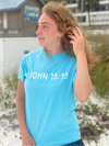 What a Friend We Have in Jesus Tee - Sky Blue