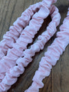 Madalynn Pink Textured Scrunchie Lanyard