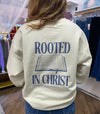 Rooted in Christ Sweatshirt - Sand