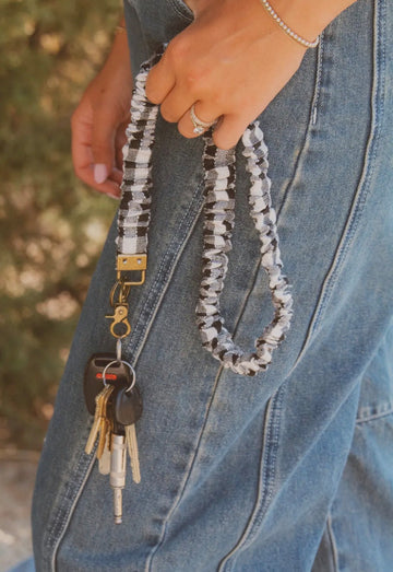 Buffalo Checkered Keychain