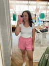 Tatum Soft Shorts - Cotton Candy