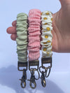 Rose Scrunchie Keychain
