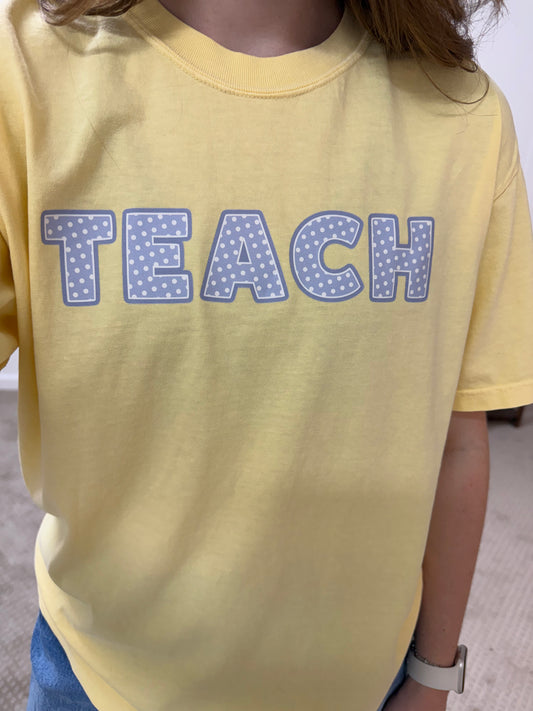 Teach Tee - Butter