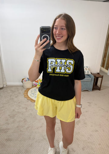 PHS Bulldogs Tee - Black