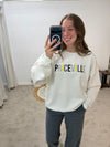 Priceville Greys Sweatshirt - White