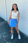 Serena Active Tennis Skort - Blue